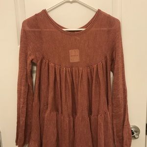 free people tiered top